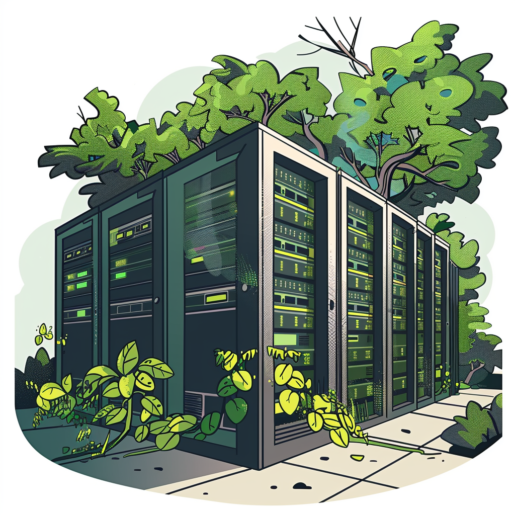 Eco-friendly data center.
